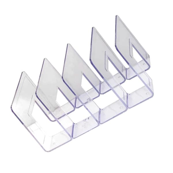 Handbag Organizer Household Transparent Bag Storage Rack Bedroom PC Mini Wallet Shelf 4 Sections [DB]