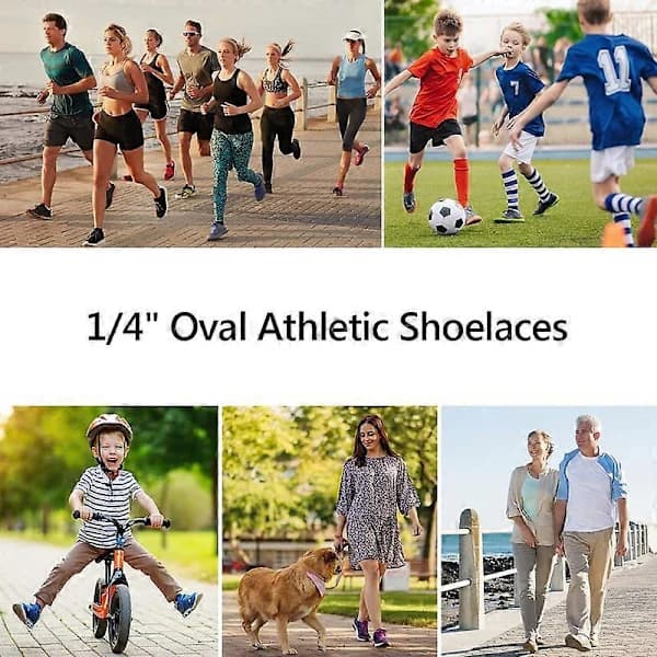 Skosnører for løpesko, sneakers og støvler