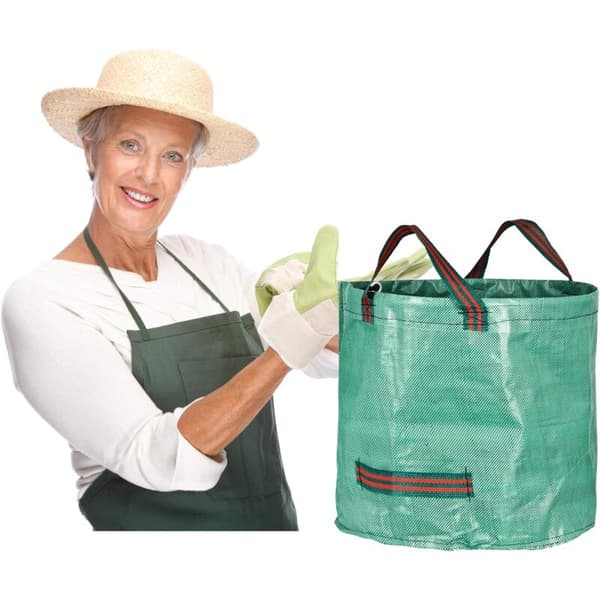 3 stk. haveaffaldsposer 60L rivefaste – 16 gallon, 45x38cm