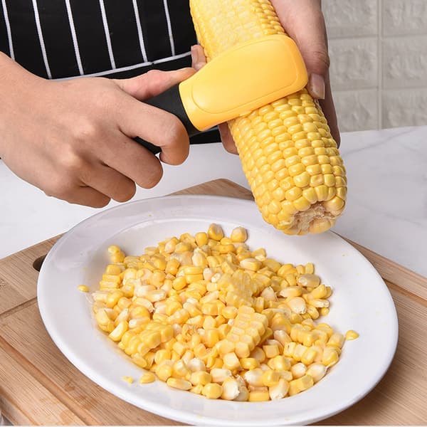 Corn Peeler Handheld Corn Stripper Kitchen Corn Cob Remover Tool