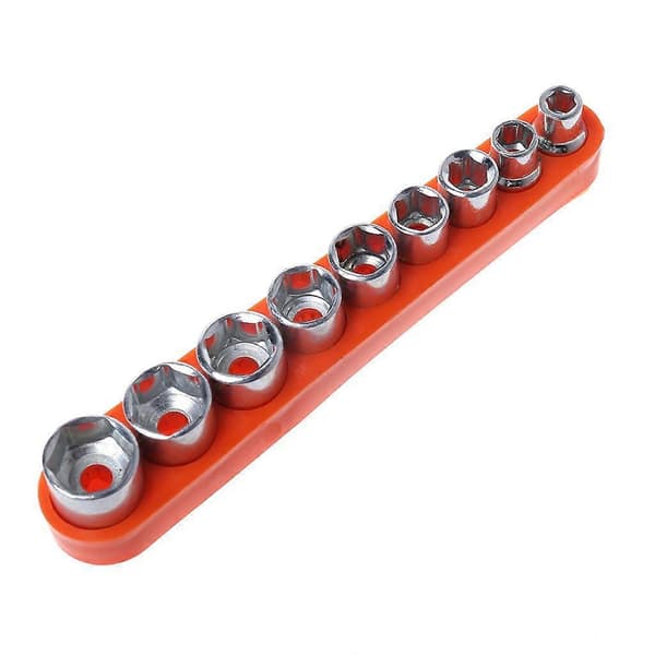 9 Pcs/Set Key Socket Hex for Head DIY Fix Repair Hand Tools 5-13mm Socket Adapter