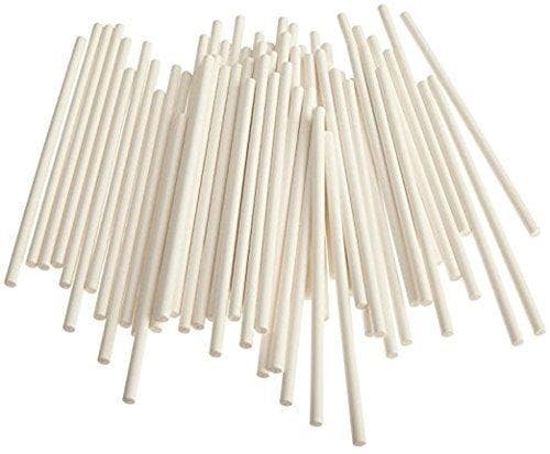 Cake Pops Pinde 15cm, 100 stk Slikpinde Vit white