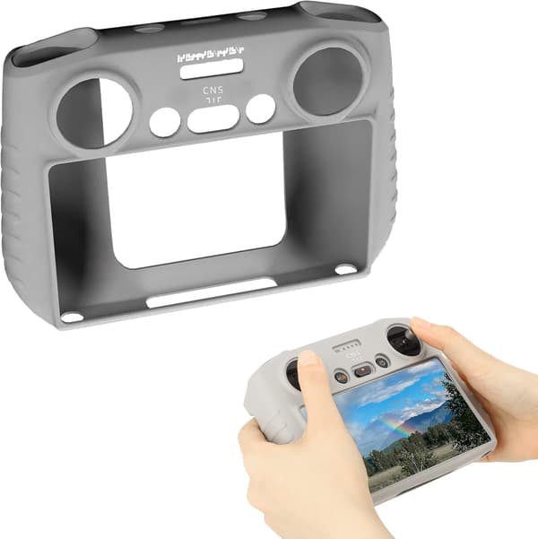Silikonskal för DJI Mini3 fjärrkontroll (grå)