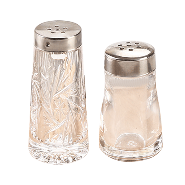 Påfyllbar krydderflaske Salt- og pepperstrøere kjøkken 8006+8076