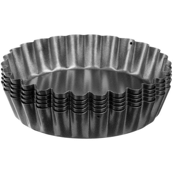 Paiform 10 cm 4 stk Gastromax Blå Black 4 pack 10 cm