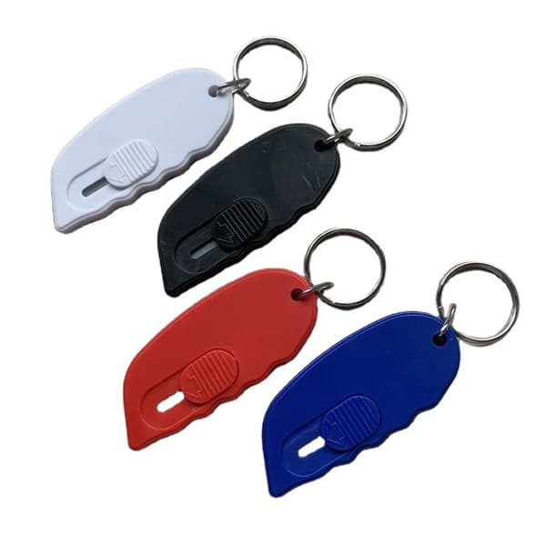Mini Kartonkniv Brevåbner Knap Kartonkniv Multifunktionel Papirkniv other White other White