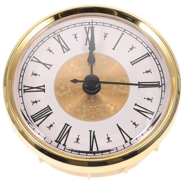 Replacement Clock Insert Round Dial Vintage Dial Roman Numeral Dial Insert