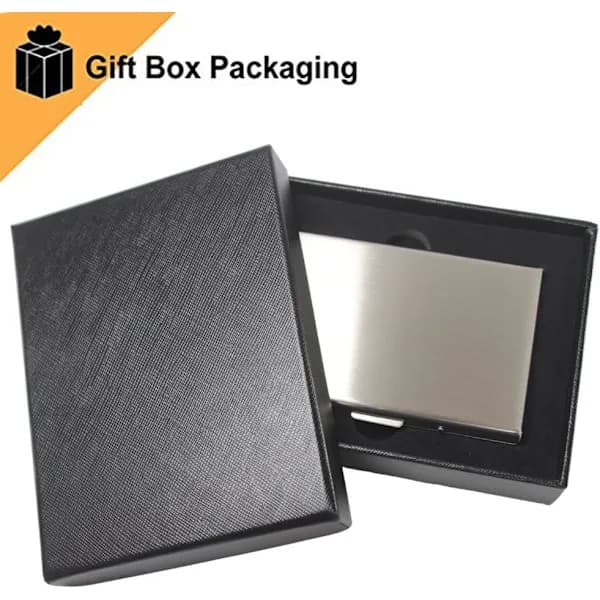 Pung med RFID-beskyttelse og 6 PVC-rum