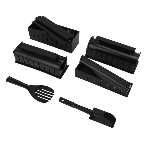 Sushi Making Kit DIY PP Multifunksjonelt Sushi Maker Verktøy Risrullform for Hjem Kjøkken Restaurant