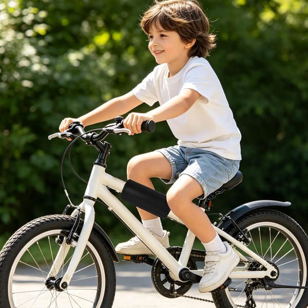 Barncykel-tvärstång-vaddering Stötskydd-dyna för cykelramen -