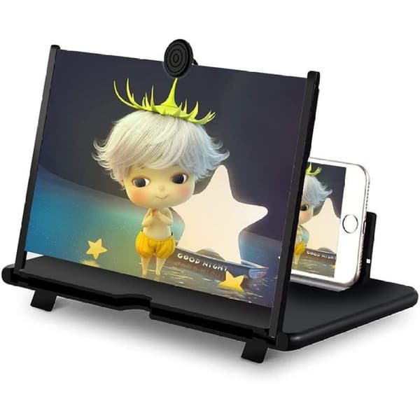 16'' Screen Magnifier Magnifying Glass, 3D Phone Screen Magnifier,