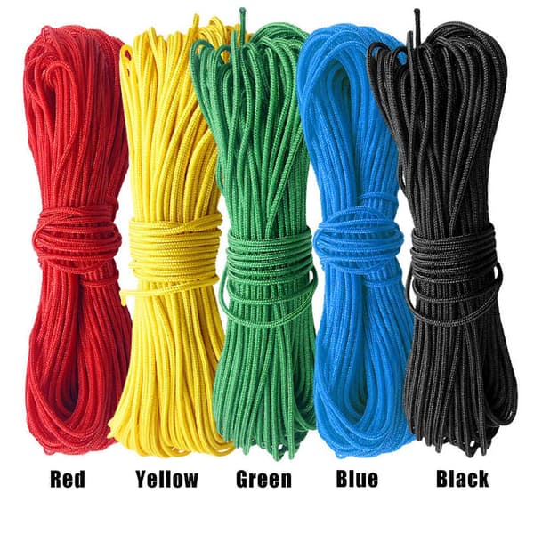 Bueskyting D Loop Tau 3m Buestreng Servingsline for Compoundbue Nocking D Ring Nylonline [DB]