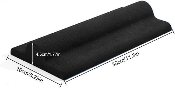Fodbue træner, ergonomisk fodbue træner sort 30 cm Schwarz 30 cm