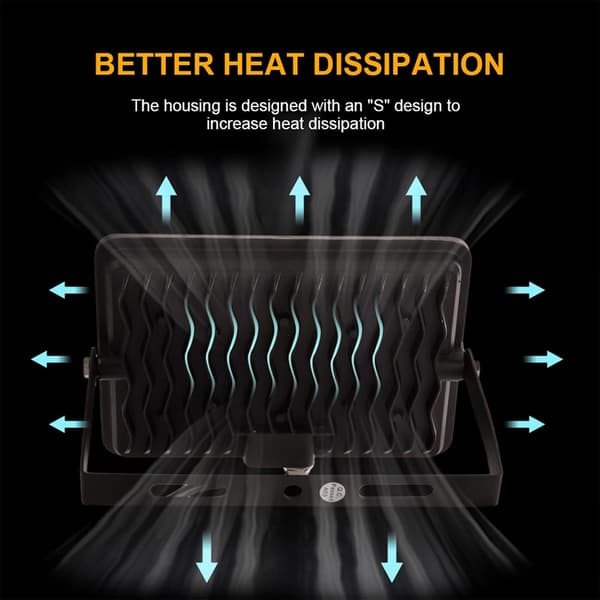 LED Outdoor Lighting, 200W 25000LM, 6000K