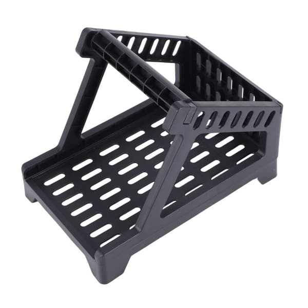Label Holder Thermal Label Holder for Rolls and Folded Labels Direct Label Holder Desktop Accessory A