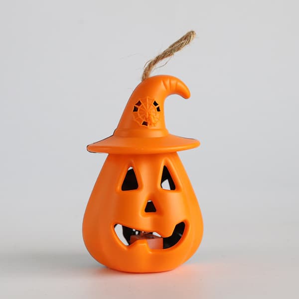 2 stk Halloween Lykt Gresskar Nattlys Halloween Dekor
