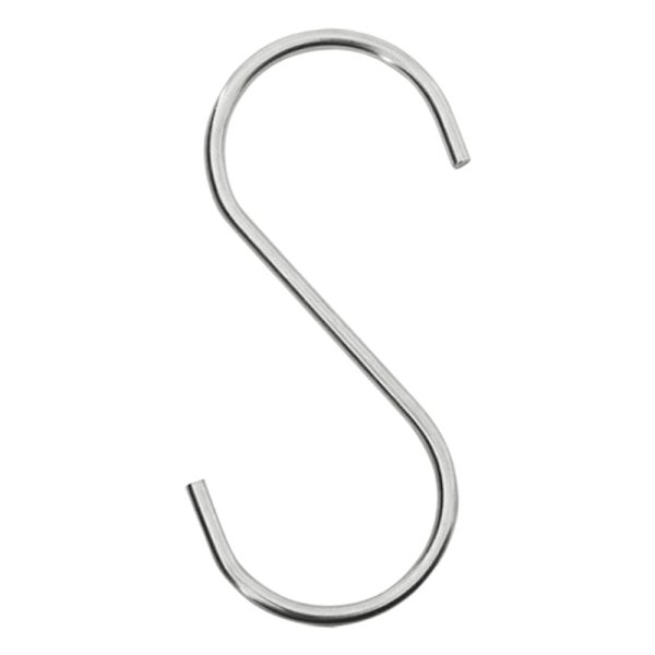 Sett med 20 S-formede kleskroker (store)