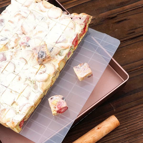 Nougat Baking Tray Confectionery Tool Rectangular Cake Molds Plastic Nougat Mold