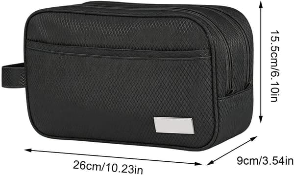Golf Sling Bag bærbar ergonomisk lynlås-opbevaringstaske sort - Schwarz