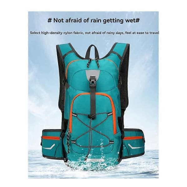 Hydration Backpack for Outdoor Sports Hiking Camping Climbing Mountaineering Backpack Daypack, Blue