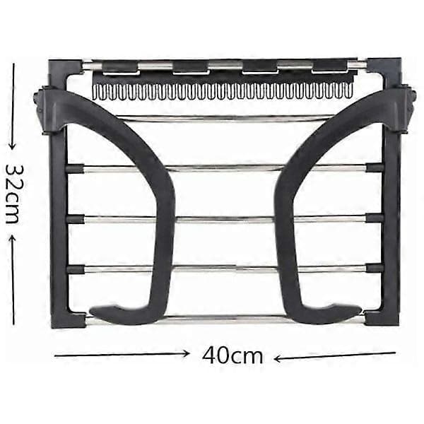 Circular Clothes Drying Rack for Radiator - Small Size - Black