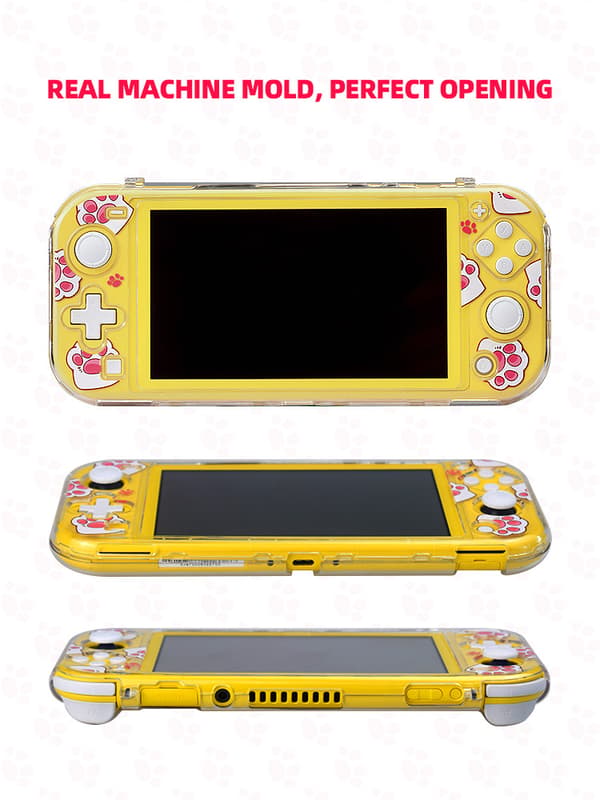 Beskyttende deksel kompatibelt med Nintendo Switch Lite - Hvit, Hard