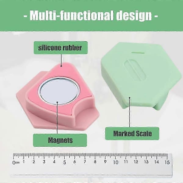 Yarn, Magnetic Sewing Guide for Sewing Machine, Polygonal Multifunctional Sewing Guide with Scale, Universal Sewing Accessory [DB]