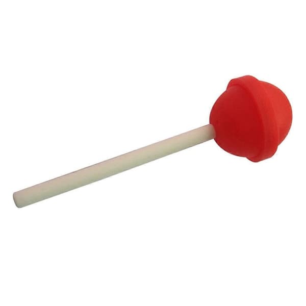 Silicone Tea Infuser, Club Shaped Design, Loose Leaf Tea Strainer Diffuser, Kitchen Utensil (Red)