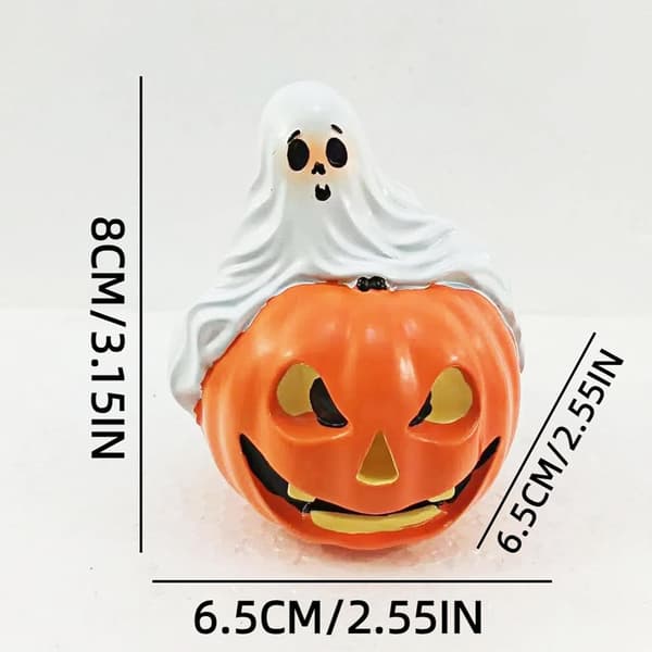 Halloween-figurer søde skræmmende samlerobjekter bøger-legetøj med -