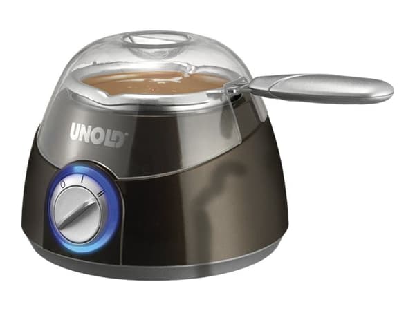 UNOLD 48667 Chokoladekoger 25W Sølv/brun Brun, Silver 25