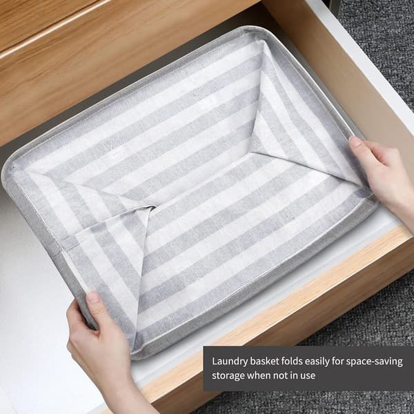 75L Foldable Laundry Hamper for Dorm/Bedroom