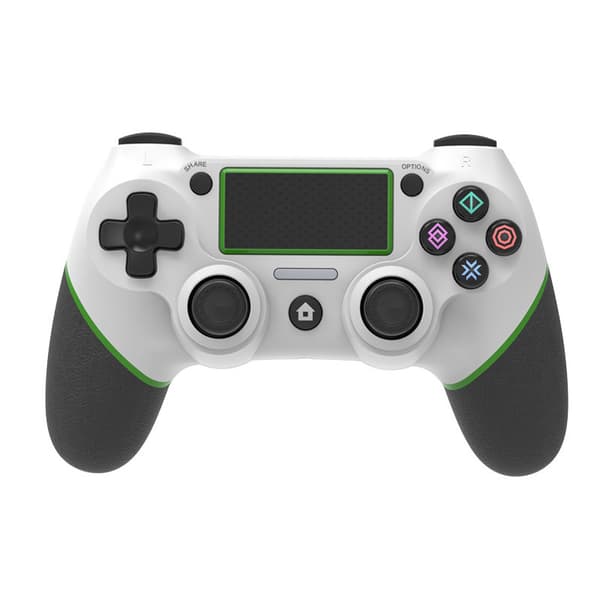 Ny privatstøbt plast PS4 trådløs controller PS4 trådløs Bluetooth-gamepad med vibrationsfunktion