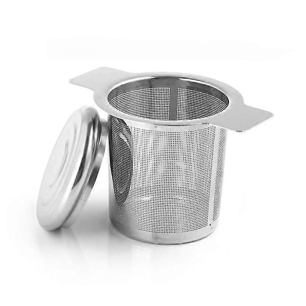 Stainless Steel Tea Strainer Reusable Tea Infuser Teapot Metal Loose Tea Leaf Spice Filter Kitchen Accessories [DB]