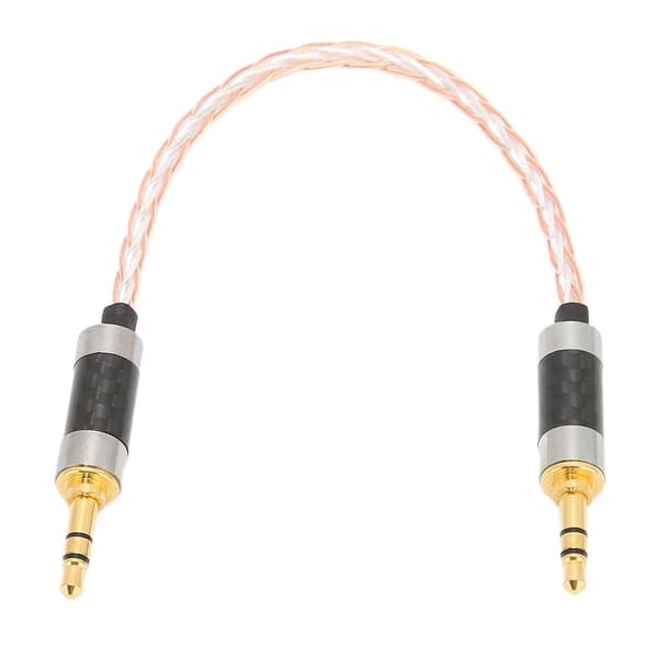 5,9\" 3,5 mm til 3,5 mm hodetelefonkabel 8 kjerner 3,5 mm Aux KLB