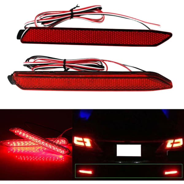 Bilens bakre støtfanger bremselys reflektor LED for Matrix Venza
