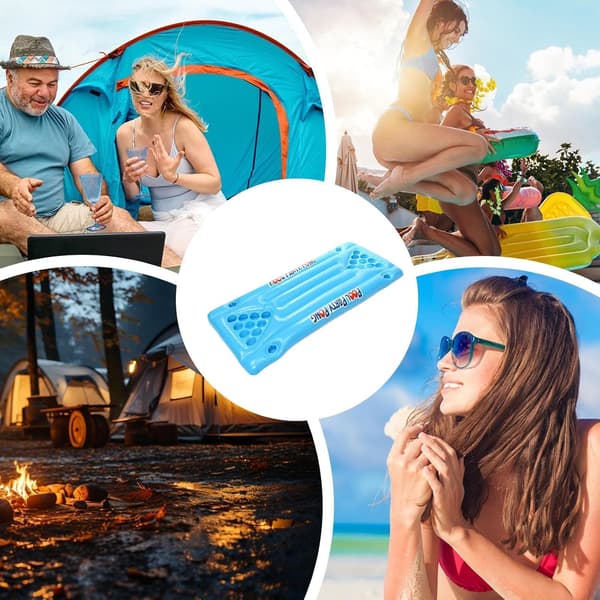 Poolparty-spel stor uppblåsbar badmadrass -