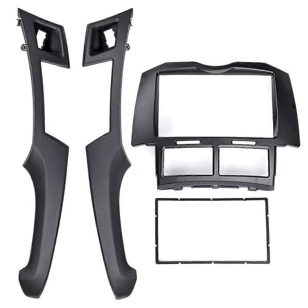 2 Din Bil Stereo Ram Trim Kit Instrumentbræt til Yaris Vitz Platz 2005-2011 DVD-afspiller Installation Be
