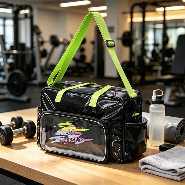 Duffelbag for svømming, med skulderrem, vanntett, stor -