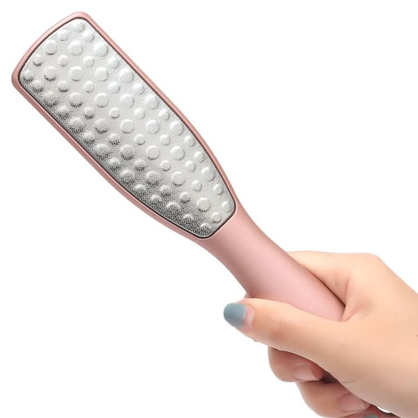 Fodfil i rustfrit stål Fodsliber Gnid Fodplade Pedicure