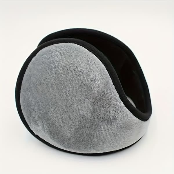 Bløde Ørevarmer - Vindtætte og Varme til Vinteraktiviteter | Unisex Design til Herre & Dame Grå Grey
