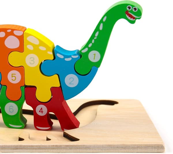 Montessori Mama Träpussel för Småbarn 3-5 År | Monte