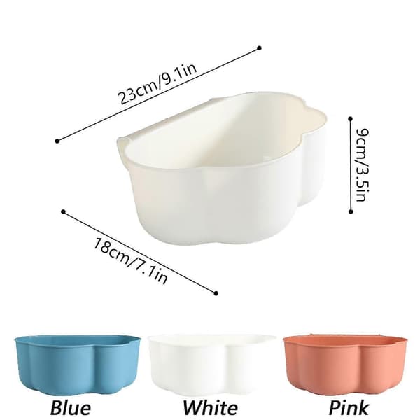 Changing Table Organizer 2 Pieces Kitchen Cabinet Hanging Bins, Changing Table Organizer For Hanging, Drip Tray For Kitchen Waste