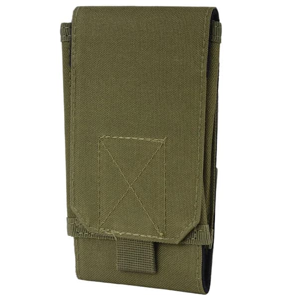 Tactical Phone Holster for 7-inch Screen Devices, Molle Carry Pouch with Smart Attachment Straps, Waterproof Nylon Provides Robust Reliability fo...