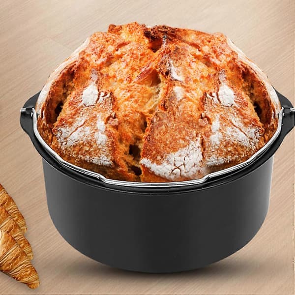 Cookeo Round Cake Pan for Baking Durable Easy Cleaning Circular Cake Pans with Larger Handles