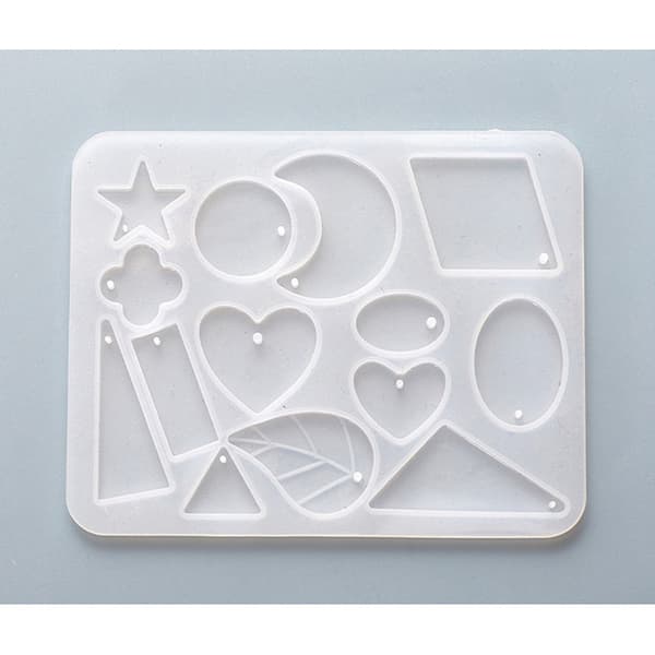 Halskæde Ørering Vedhæng Harpiksforme Drop Dangle Harpiks Ørering Form Smykkeværktøj