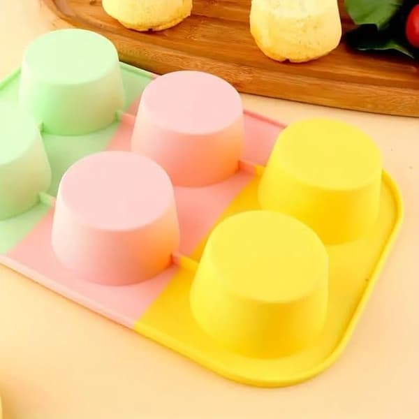 Silicone Muffin Pan - Non-Stick Baking Mold