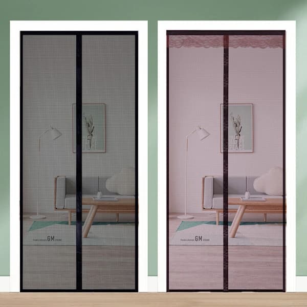 Magnetic Mosquito Net Door 120x210cm Extra Dense Mesh Mosquito Net