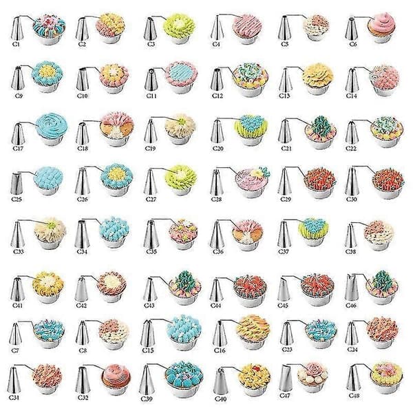 Cake Stand Cake Decorating Tool Kit Rotating Table Baking Tools Nozzle Piping Bag Set Baking Accessories Set