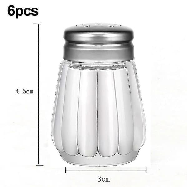 Mini Salt- og peberkværn, 15 ml / 1/2 Oz Glas Terning Krop Restaurant Salt- og peberkværn form2 shape2