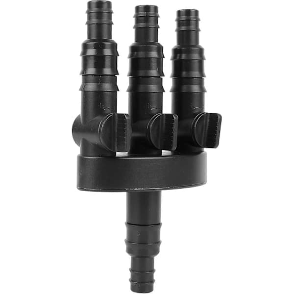 Hose distributor 3-way for fountains and water features, hose coupling